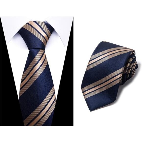 Tie For Men Necktie Woven Jacquard Neck Ties Set 6 PCS - Picture 6 of 8